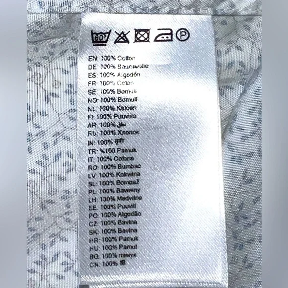 NWT ETON CONTEMPORARY-FIT MINI FLORAL PRINT SHIRT - Picture 8 of 9